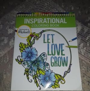 Brand new adult inspirational coloring book!